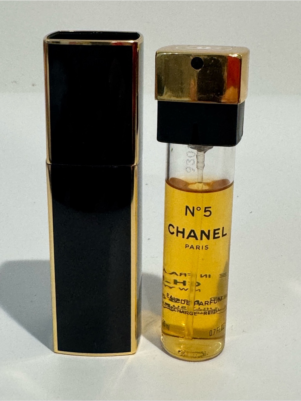 Chanel No 5 Perfume Purse Spray twist refillable